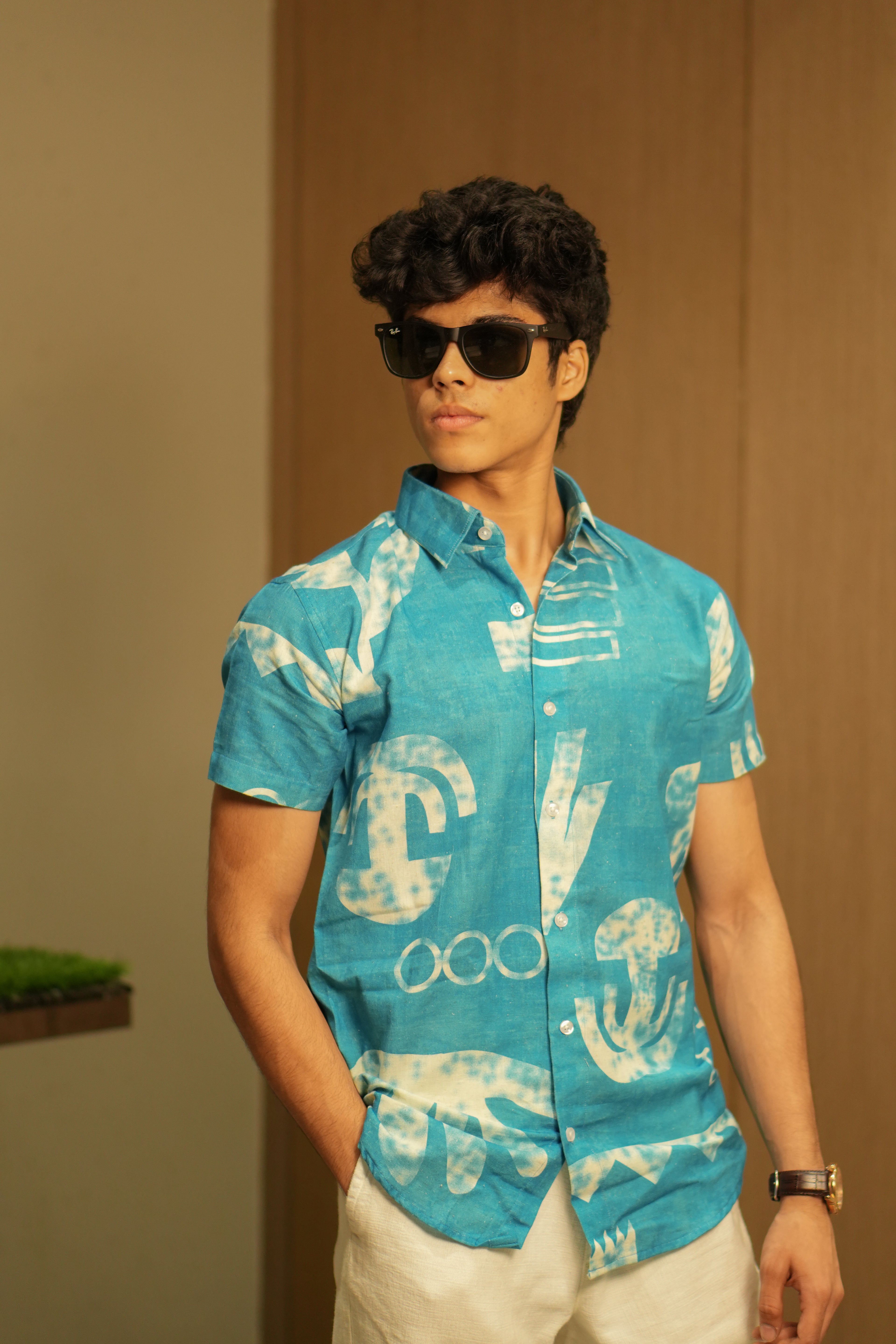 THE TROPIC ABSTRACT SHIRT