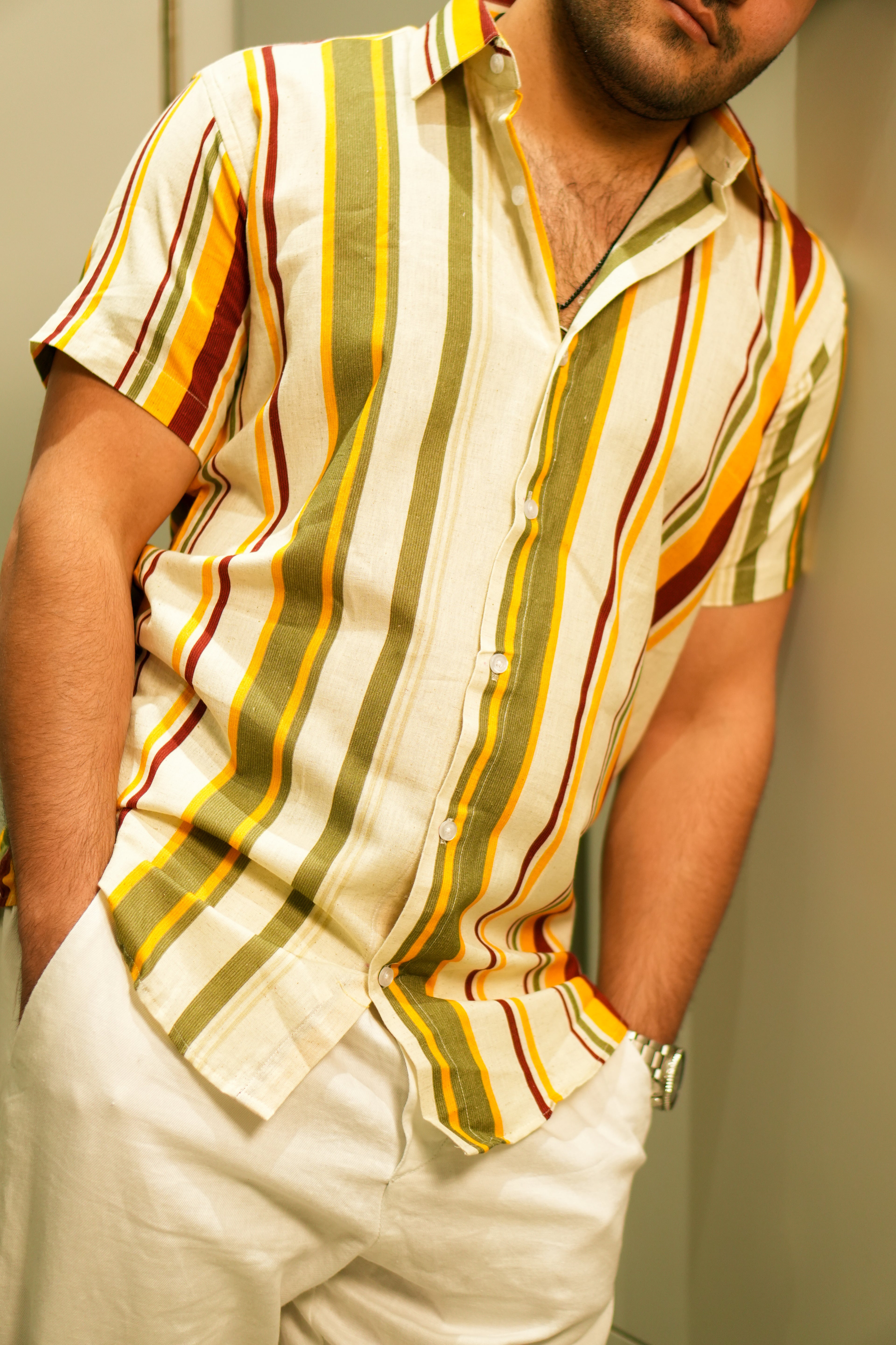 THE SIENA STRIPED SHIRT