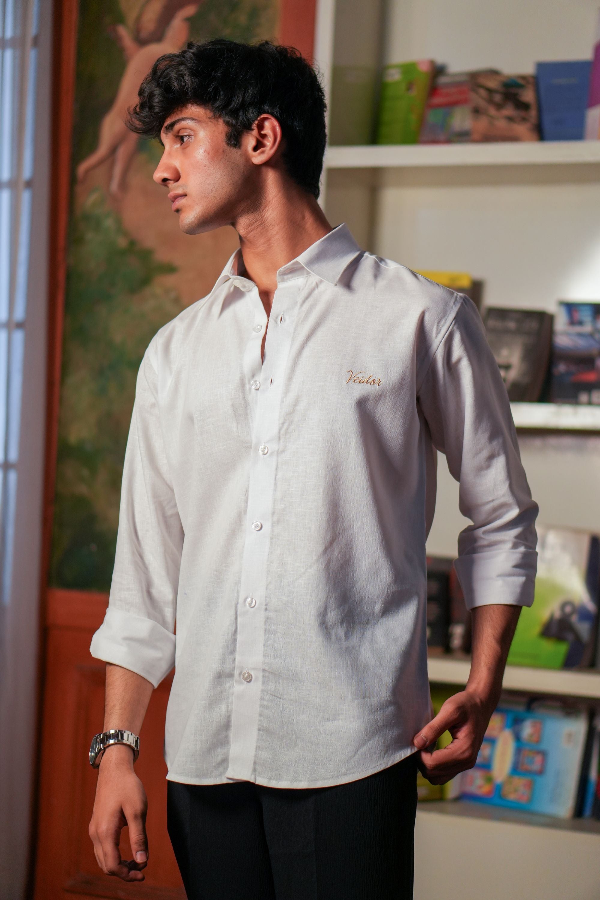 The classic white shirt